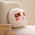 thumbnail image 6 of Btomtd Cute Bun Throw Pillows, 12 Inch Stuffed Dumpling Cushion, Decorative Pillow for Sofa Bed, Gift for Teens Adults, D, 6 of 7