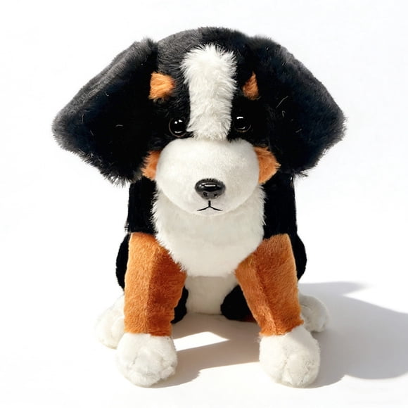 Jouets Réalistes pour Chien Allongé, Jouets Coussin en Peluche Doux, Jouets de Réconfort pour Soulager l'Anxiété, Jouets à Câliner et à Relaxer, Jouets de Déco pour Canapé à la Maison, Jouets de Collection pour Amoureux des Animaux, Jouets de Soutien Émotionnel, Jouets Cadeaux pour les Fêtes