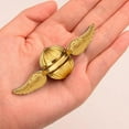 thumbnail image 3 of Gold Fidget Spinner Magic Orb Anxiety Toys Stress Relief Reducer Spin Fidgets Hand Bearing Tri Spinner Finger Spinners Toy Focus Fidgeting Restless Novelty Gift for Adults Kids, 3 of 7