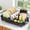 Black, variant on Dish Drying Rack - Expandable Dish Rack for Kitchen Counter, Rust-Resistant Dish Drainer with Utensil Holder and Raised Guardrail, Kitchen Organizer for Cup and Bottle (Pink)