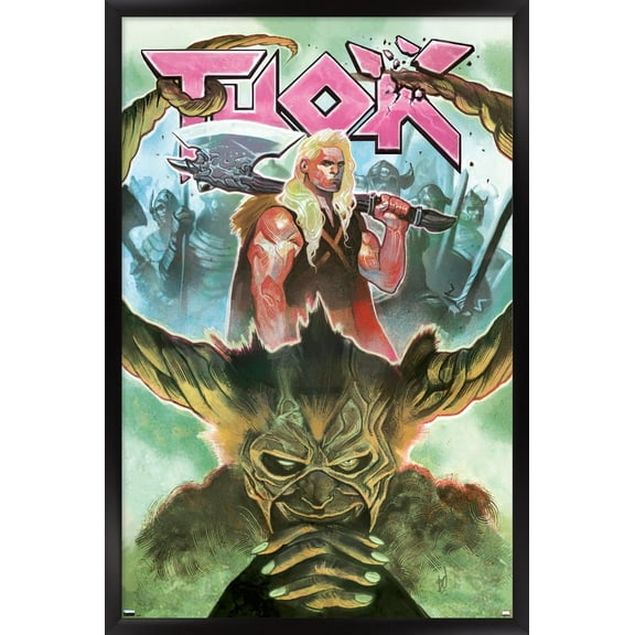 Marvel Comics - Loki - Thor #7 Wall Poster, 22.375" x 34", Framed