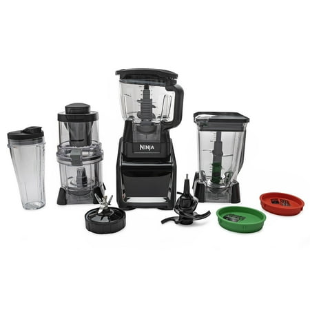 Ninja Kitchen System 1200 Ninja CT682SP 72oz Intelli-Sense Kitchen System 1200 Watt with Auto-Spiralizer (Refurbished) ()