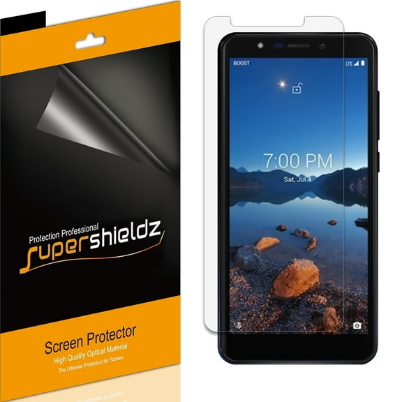 [6-Pack] Supershieldz for Wiko Ride 2 Screen Protector, Anti-Bubble High Definition (HD) Clear Shield