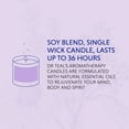 thumbnail image 4 of Dr Teal's Aromatherapy Sleep Wellness Candle, with Lavender, Chamomile & Sandalwood, 6 oz, 4 of 7