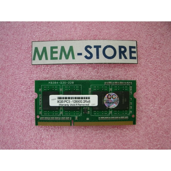 0A65724 8GB (1x8GB) PC3-12800 1600MHz SODIMM RAM Memory Lenovo Thinkpad (3rd Party)