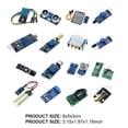thumbnail image 2 of Kit de módulos de sensores de paquete de módulo de sensor 16 en 1 para Raspberry Pi para Arduino, 2 of 9