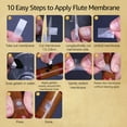 thumbnail image 4 of Key flute bamboo flute traditional Chinese musical instrument with carrying case suitable for beginners music lovers, 4 of 8