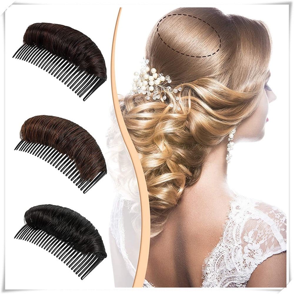 Lollanda 3PCS Puff Hair Head Cushion Heightening False Hair Clip Fashion Hair Accessories for Women and Girls Lollanda 3PCS Puff Hair Head Cushion Heightening False Hair Clip Fashion Hair Accessories for Women and Girls