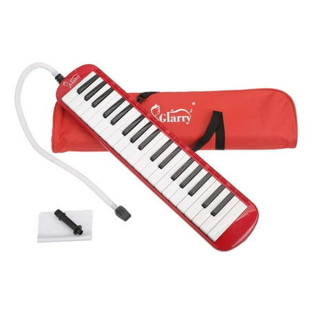 37 Piano Keys Melodica Harmonica with Hose and Bag Mouth Organ for Beginners Musical Instrument