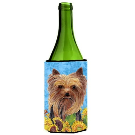

Yorkie Wine bottle sleeve Hugger - 24 oz.