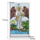 thumbnail image 1 of Baraja clásica de tarot en inglés, juego de mesa de tarot de viaje, baraja de cartas de tarot con folleto guía, 78 cartas de tarot para principiantes, 1 of 9