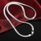 thumbnail image 4 of Pulseras de cadena de 6 mm de color oro de 18 quilates y plata 2025 para mujeres y hombres, conjuntos de joyas de moda para fiestas y bodas, regalos, 4 of 5