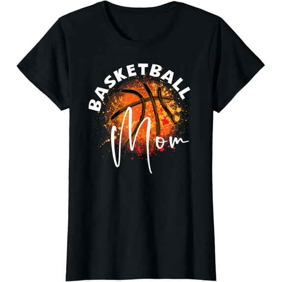 Basketball Mom Tee Mother's Day Mama Mother Holiday T-Shirt