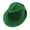 H, variant on Luxalzxs Irish Green Shamrock Fedora, St. Patrick's Day Costume Accessories Leprechaun Clover Hat for Men Women and Kids