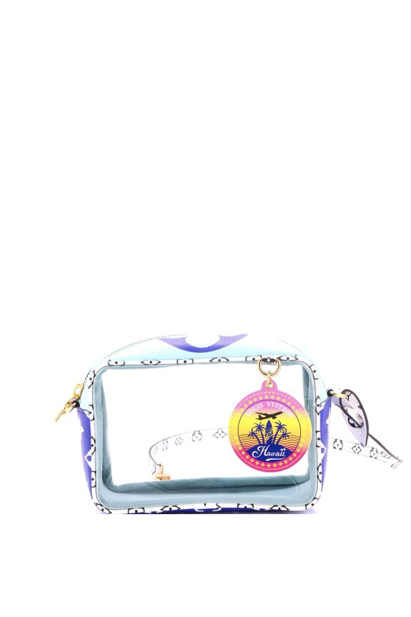 Pre-Owned Beach Pouch Limited Edition Cities Colored Monogram Giant By Rebag