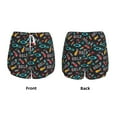 thumbnail image 3 of Gukieu Golf Accessories Print Women's Sports Shorts with Drawstring Elastic Waistband for Running, Yoga, Fitness-Small, 3 of 7