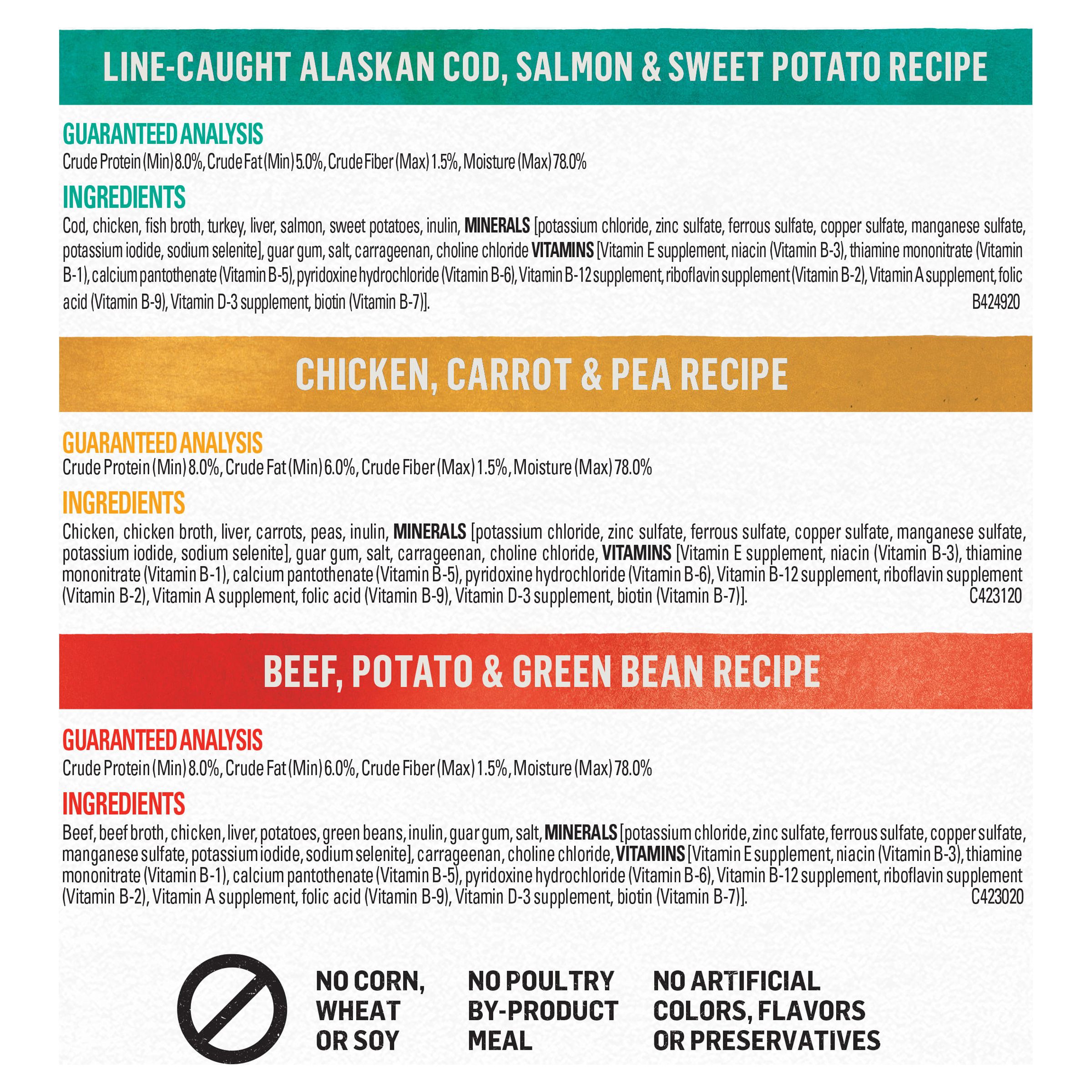 Purina Beyond Ground Entree Wet Dog Food Real Soft Alaskan Cod, Chicken & Beef, 13 oz Cans (6 Pack)