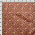 thumbnail image 4 of oneOone Viscose Chiffon Brown Fabric Ocean Underwater Life Fabric For Sewing Printed Craft Fabric By The Yard 42 Inch Wide, 4 of 4