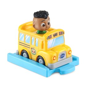 VTech CoComelon Go! Go! Smart Wheels Cody&rsquo;s Bus & Track with Accessories, Baby and Toddler Toys