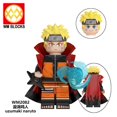 thumbnail image 1 of Minifiguras Lego Naruto Uzumaki Uchiha Itachi Sasuke Tokashi Bloques De Construcción Juguetes Para Niños, 1 of 4
