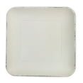 thumbnail image 2 of 19.5" Square Wood Plate - Antique White, 2 of 2