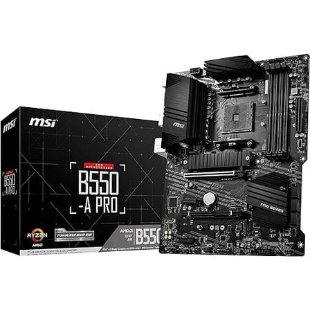 MSI B550-A FOR Motherboard ATX [AMD B550 Chipset installed] MB5032// Processor