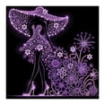 thumbnail image 4 of Linnome Art Diamond Painting Rhinestone Art Kit Graceful Female Figure Pattern Shiny Diamonds for Home Wall Decor F, 4 of 5