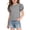 Gray, variant on Tween Girls Puff Short Sleeve Shirts Summer Crewneck T Shirt Trendy Solid Color Classic Tees Tops 7-13 Years