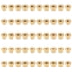 thumbnail image 2 of Tuerca de Brida Antifloja 50 Piezas Tuercas de Brida M3 M4 M5 M6 Tuercas de Sujeción de Tope de Bloqueo de Cobre Puro Tuercas de Brida ANGGREK Otros, 2 of 8