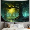 thumbnail image 2 of PRATYUS Fantasy Forest Tapestry Tree in Forest Fantasy Plant Magical Forest Tapestry,Wall Hanging Art Tapestries for Home Decor Wall Hanging  60x50inch, 2 of 6