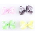 thumbnail image 6 of Jiaroswwei Kids Girls Lovely Large Ribbon Bowknot Hair Clip Hairpin Headwear Accessories, 6 of 8