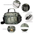 thumbnail image 3 of FORMRS Student Insulated Lunch Bag with Shoulder Strap Reusable Cooler Box for School, Ghosts Playing in A Garden, 3 of 9