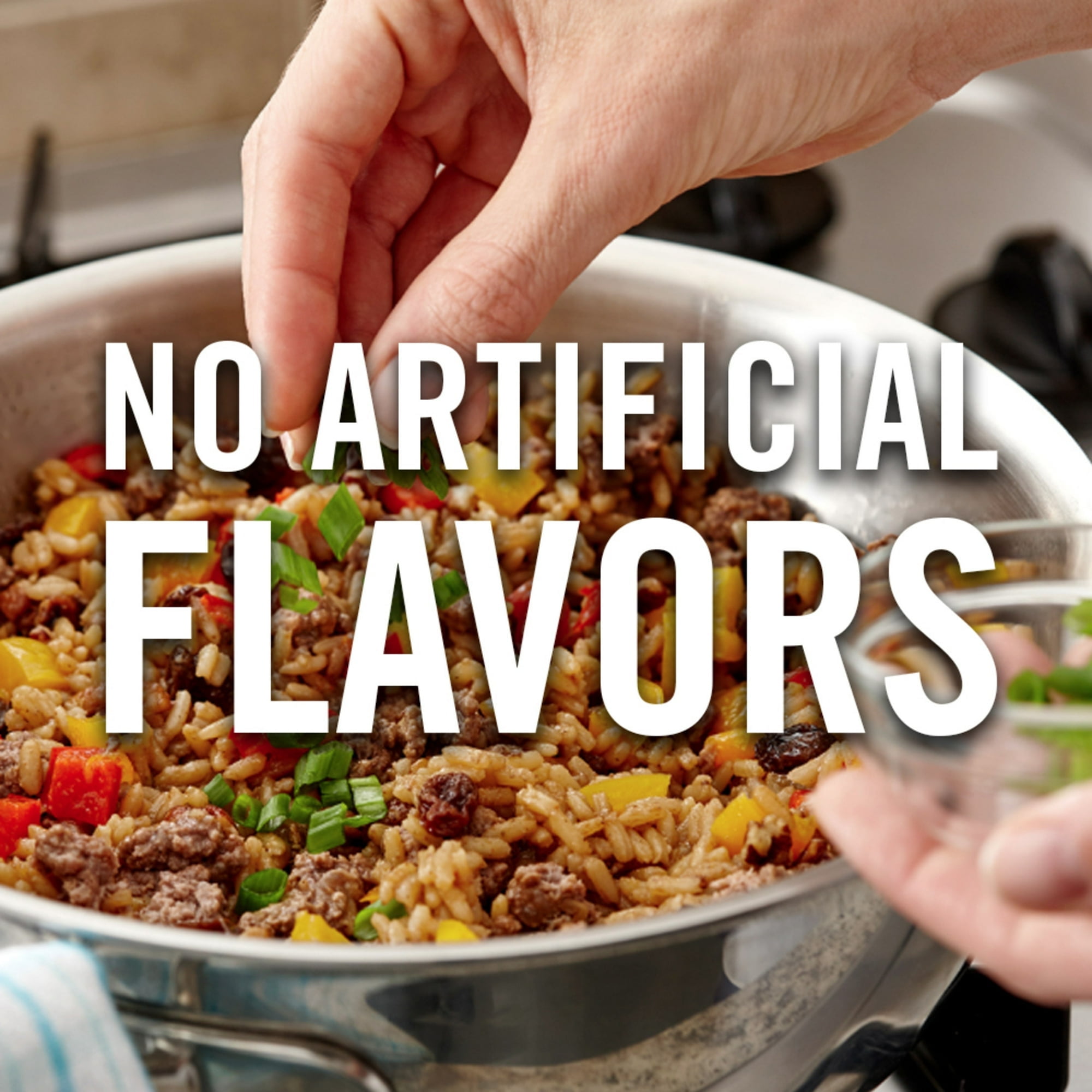 Zatarain's No Artificial Flavors Gluten Free Family Size Dirty Rice Mix 12 oz Box (Pack of 6)