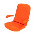 thumbnail image 1 of Funda elástica para silla giratoria de ordenador, protección para muebles de oficina. naranja, 1 of 8
