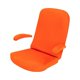 thumbnail image 1 of Funda elástica para silla giratoria de poliéster lavable a máquina con fundas para reposabrazos suaves naranja, 1 of 8