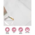 thumbnail image 6 of Sunflower Kitchen Dish Towels for Drying Dishes Set of 3, Summer Botanical Elegant Floral Wooden Waffle Weave Microfiber Hand Tea Bathroom Towels Quick Dry & Absorbent Towel 15.7x23.6, 6 of 7