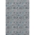thumbnail image 2 of Addison Rugs Mayfield Premium Machine Washable Transitional Floral Teal Rectangle Rug, 10' x 14', 2 of 7