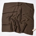 thumbnail image 3 of Prolriy Silk Scarf Small Scarf Wind 70X70cm Small Scarf Silk Retro Simpled Small Decoration Women Scarf Headscarf Satin Scarf for Women Brown, 3 of 7