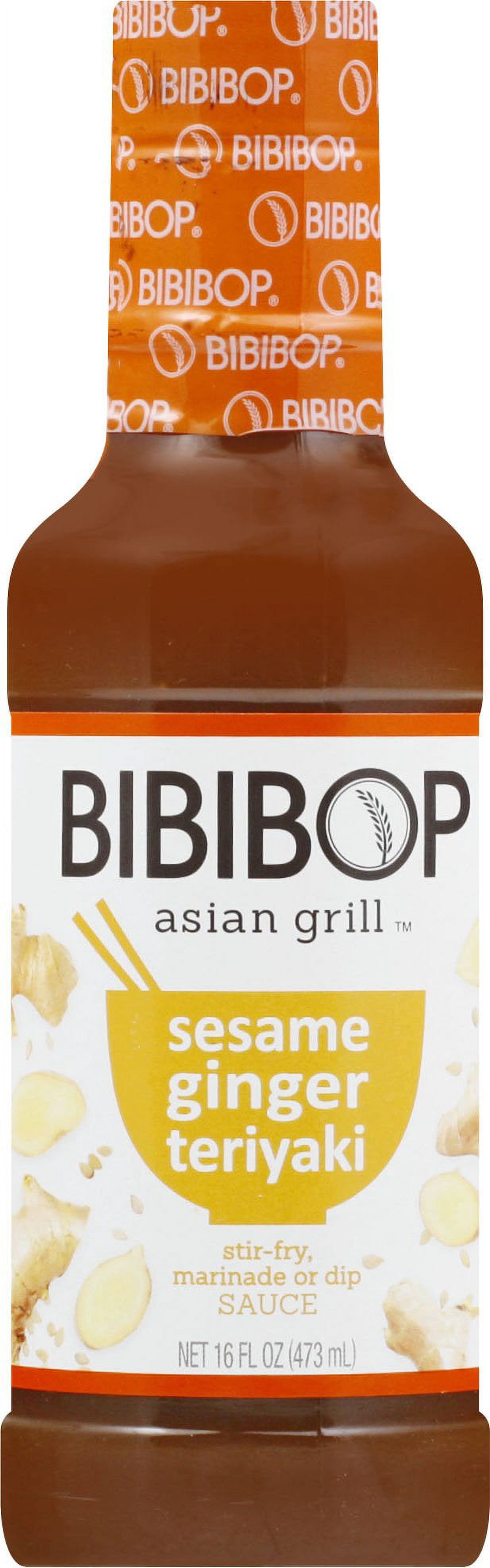 Bibibop Asian Grill Sesame Ginger Teriyaki Sauce 16 FL OZ (473 mL)