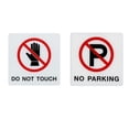 thumbnail image 1 of 2 Letreros de Acrílico Autoadhesivos para Decoración de Pared. kusrkot Señal de aviso, 1 of 8
