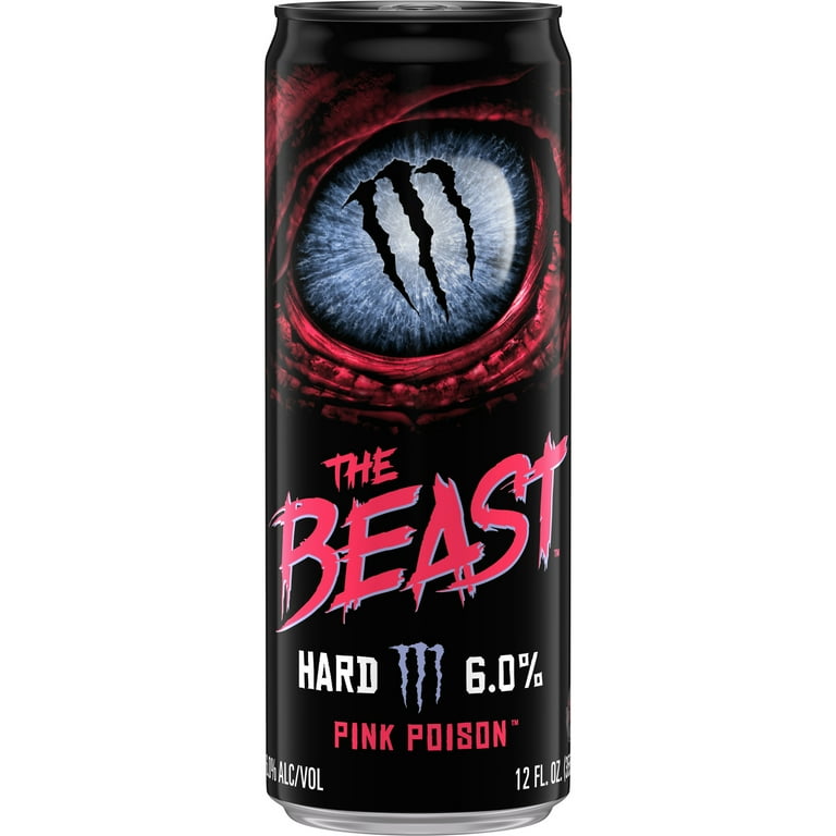 Monster Energy The BEAST アルコール6% 4種類12本 Monster The Beast Unleashed Hard Seltzer Variety Pack 12