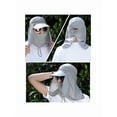 thumbnail image 2 of Fishing Hiking Hat Ear Flap Neck Cover Outdoor Wide Brim Sun Bucket Cap, 2 of 8