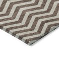 thumbnail image 4 of Addison Rugs Chantille Indoor/Outdoor Transitional Chevron Brown Washable Rectangle Rug, 8' x 10', 4 of 6