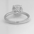 thumbnail image 4 of solitaire jewels 2.5CT Tulip Setting Round Moissanite Engagement Ring For Women, 10K White Gold, 4 of 10