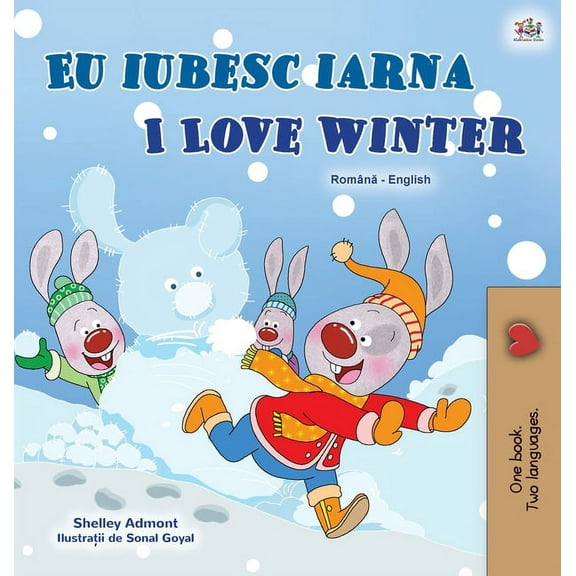 Romanian English Bilingual Collection I Love Winter (Romanian English Bilingual Children's Book), (Hardcover)
