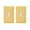 Golden, variant on sunsanly 2Pcs Rhinestone Outlet Wall Plate Single Toggle Light Switch Plate Home Office Living Room Bathroom Kitchen Decorative Receptacle Outlet Cover
