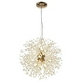 thumbnail image 3 of LED Lamp Ceiling Light Modern Chandelier Living Room Bedroom Pendant Lights Golden, 3 of 7