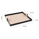thumbnail image 3 of 2 Bandejas De Tocador Decorativas De Color Beige Con Marco De Hierro. Sunnimix Bandeja de almacenamiento, 3 of 6