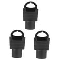 thumbnail image 4 of KALLORY  Eelf 3Pcs Black PP Car Beverage Cup Holder Easy to Install, 4 of 8