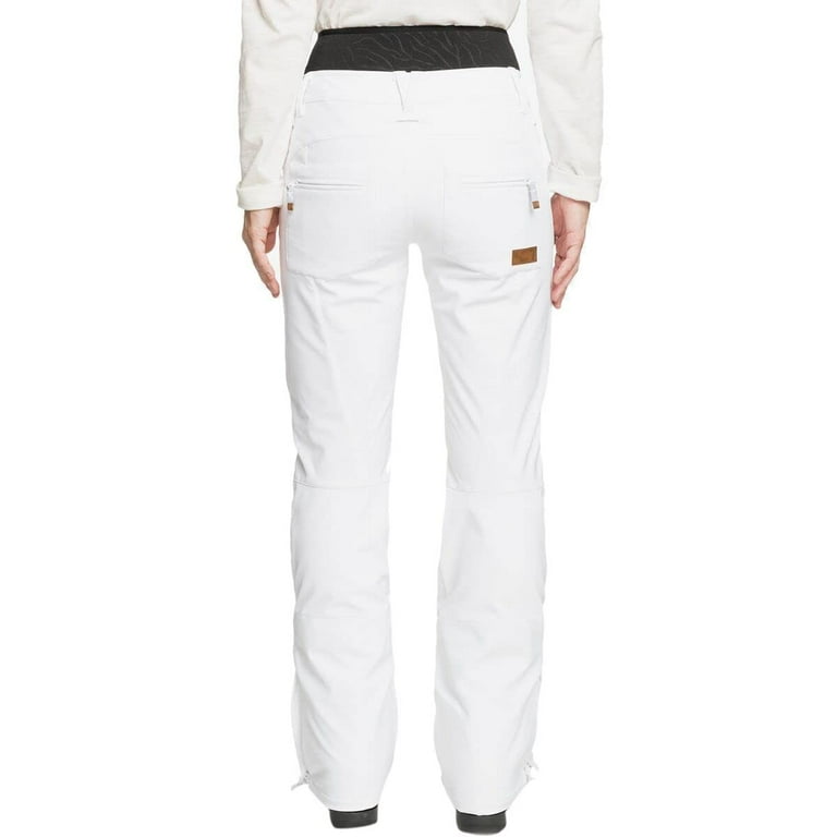 Roxy Women's Rising High Short Snow Pants (Bright White (WBB0), X